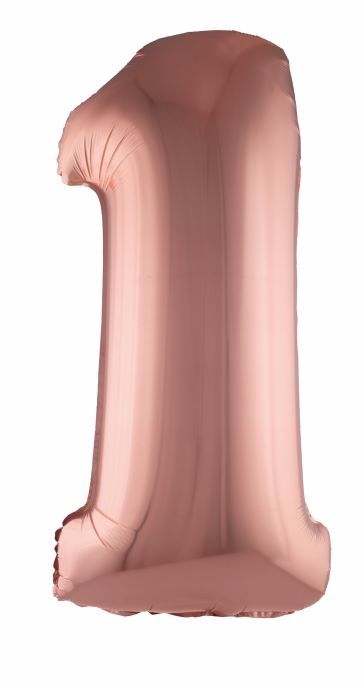 ROSE #1 40" MYLAR - PKG