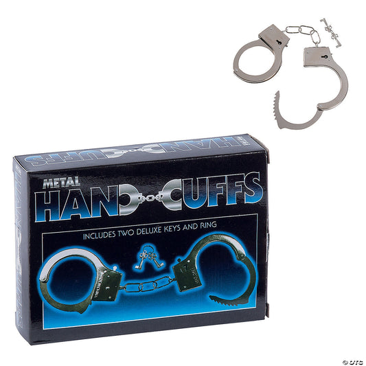 METAL LOCK HANDCUFFS W/ KEYS