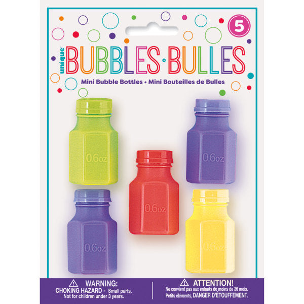 MINI BUBBLE BOTTLES