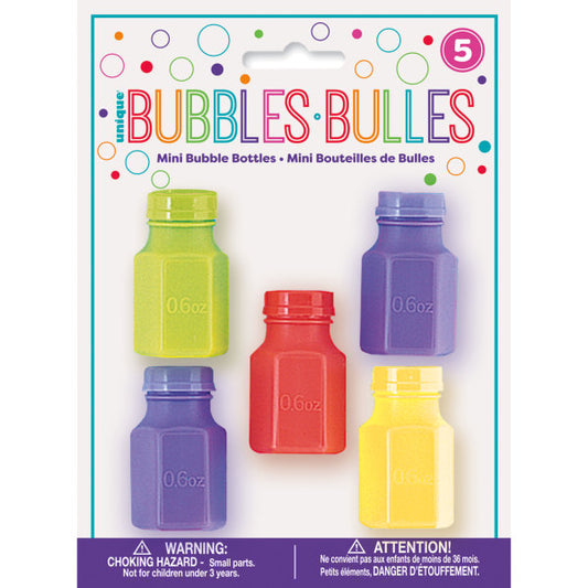 MINI BUBBLE BOTTLES