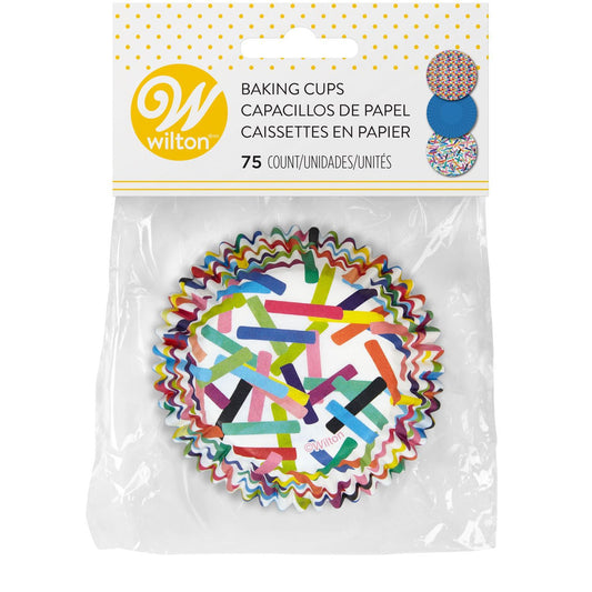 BRIGHT COLOR STD CUPCAKE LINERS