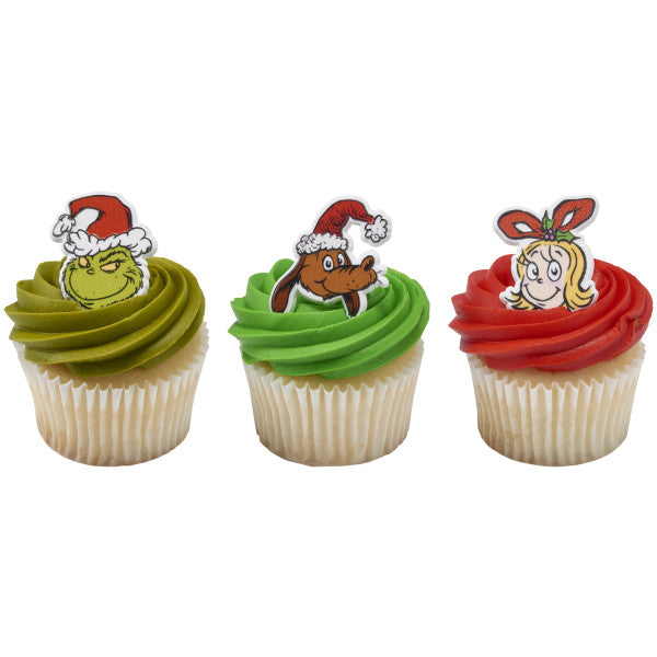 THE GRINCH CUPCAKE RINGS