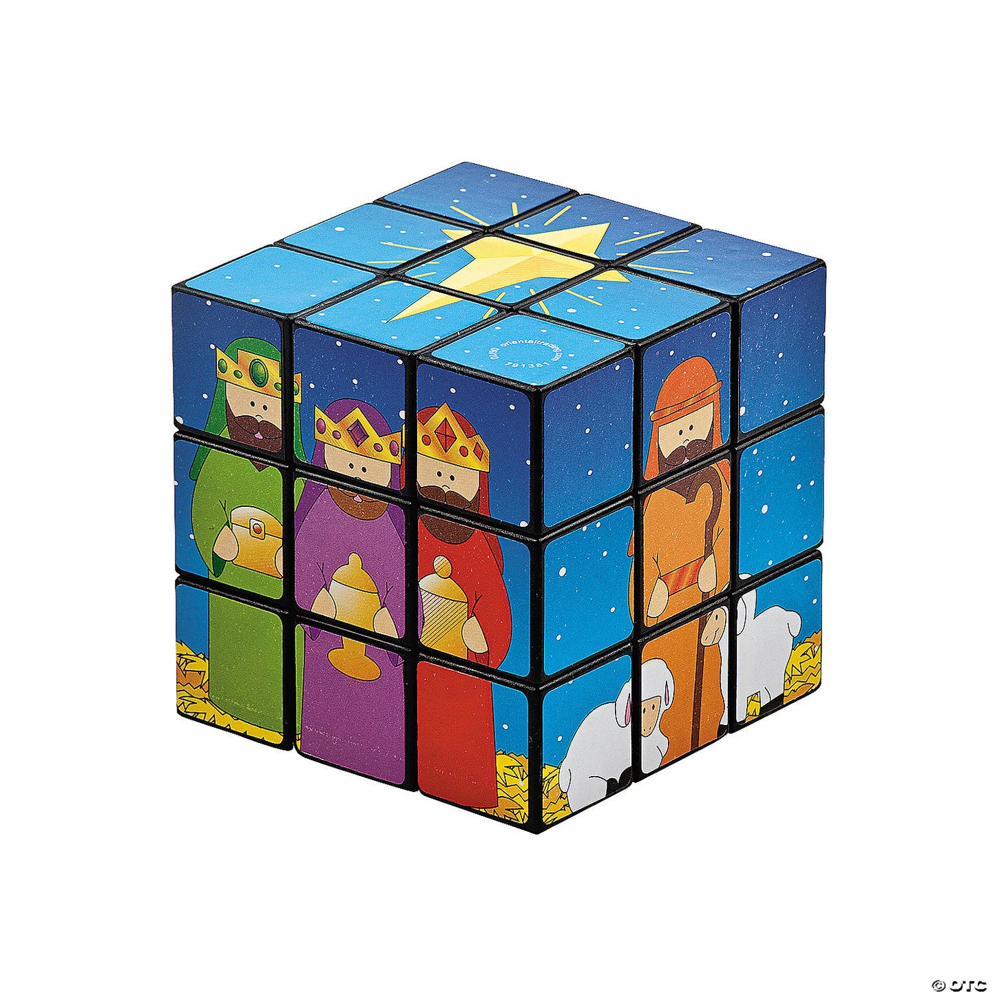 NATIVITY PUZZLE CUBES 1CT