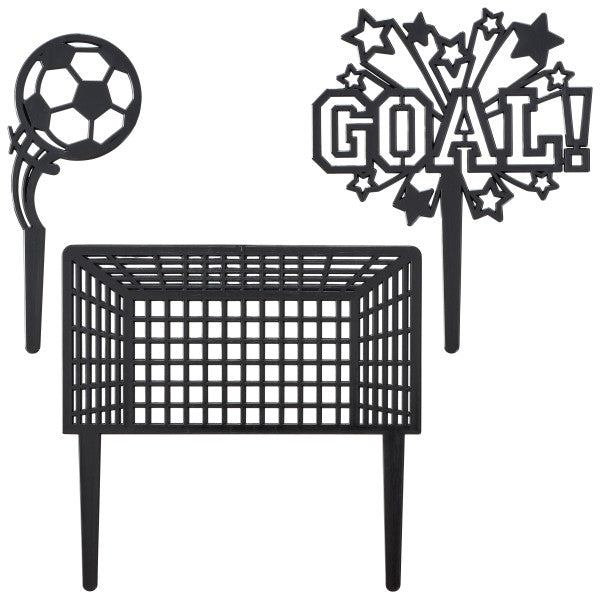 SOCCER GOAL CAKE KIT