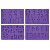 LETTERS/NUMBERS FONDANT/GUM PASTE MOLD