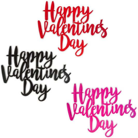 VALENTINE'S DAY SCRIPT FOIL LAY