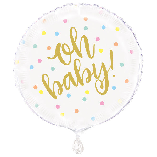 OH BABY 18" MYLAR