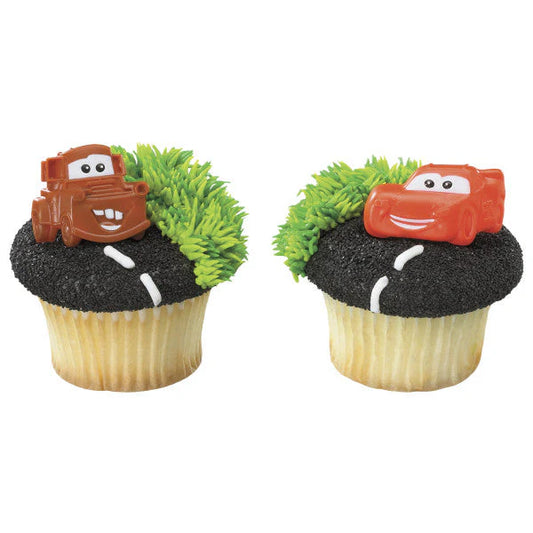 DISNEY CARS CUPCAKE RINGS 12CT
