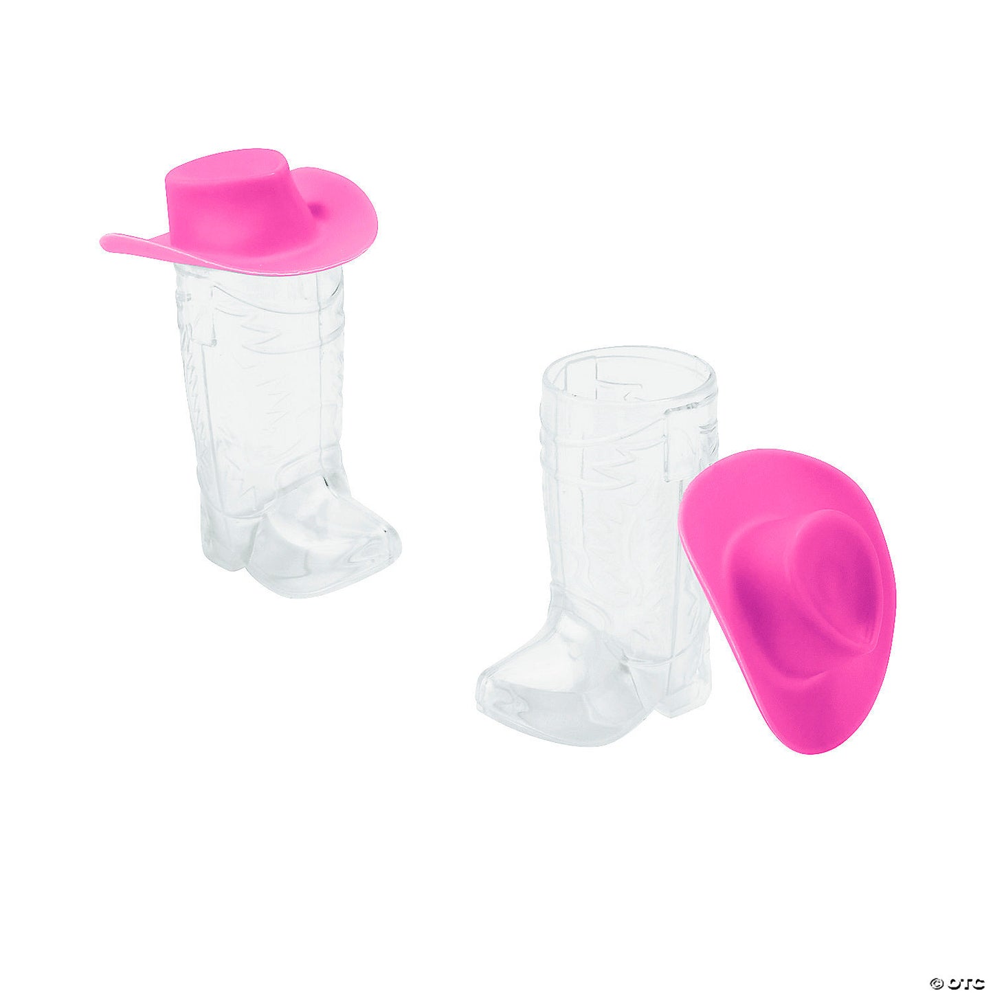 COWGIRL HAT SHOOTER TOPPERS 24CT