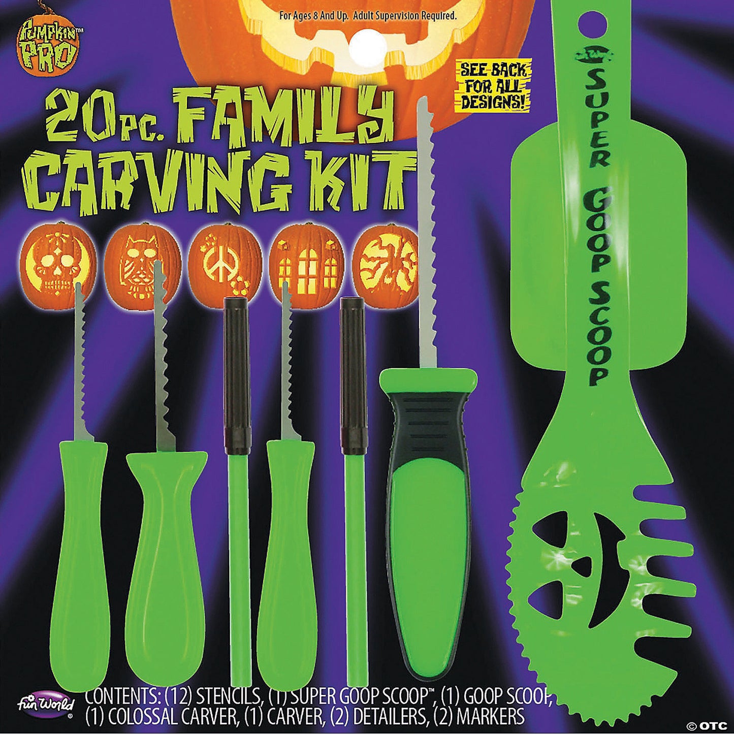 20 PC FAMILY CARVING KIT