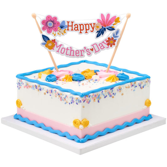 HAPPY MOTHER'S DAY BANNER LAYON