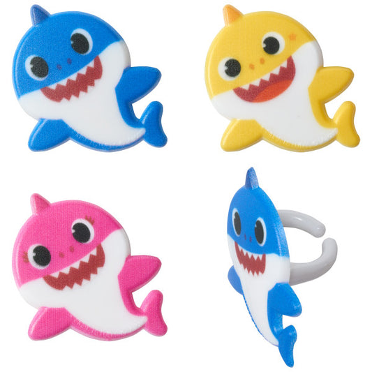 BABY SHARK RINGS 12CT