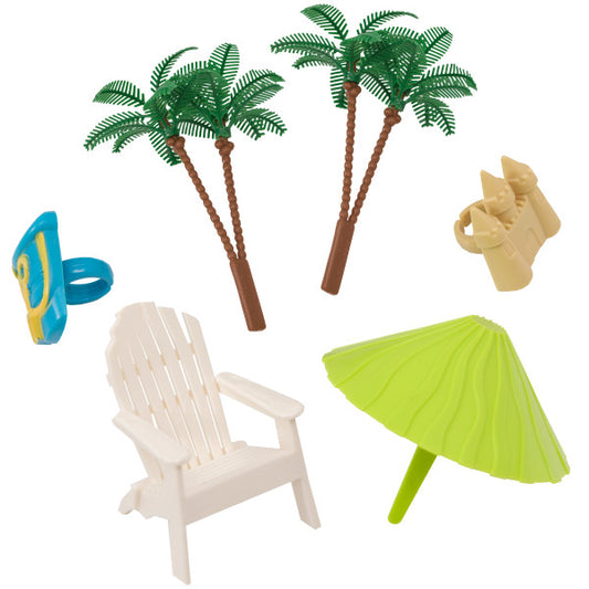 BEACH CHAIR & UMBRELLA CAKE KIT