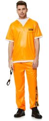 INMATE ADULT LARGE COSTUME