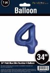MATTE BLUE 34" MYLAR # 4