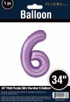 MATTE PURPLE 34" MYLAR # 6