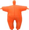 ADULT INFLATABLE BODYSUIT ORANGE