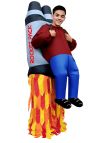 ROCKETSHIP INFLATABLE COSTUME CHILD