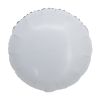 18" CIRCLE MYLAR WHITE