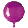 18" CIRCLE MYLAR HOT PINK