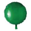 18" CIRCLE MYLAR GREEN