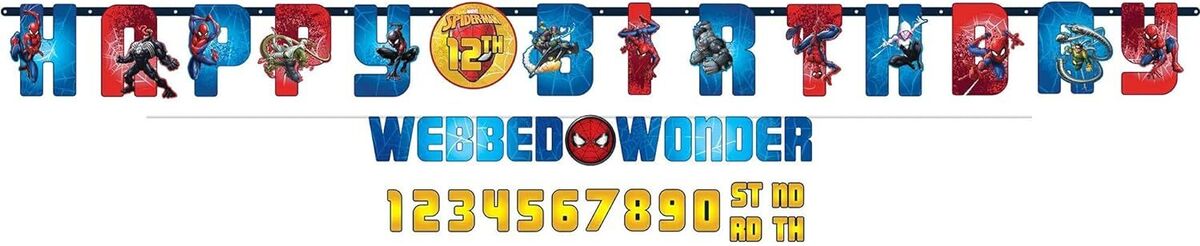 SPIDER-MAN WEBBED WONDER BANNER KIT