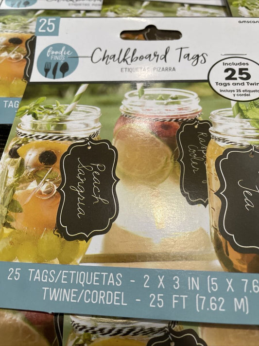 CHALKBOARD PAPER TAGS