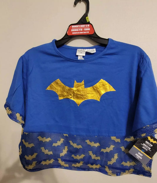 BATGIRL COSTUME SHIRT ADULT L/XL