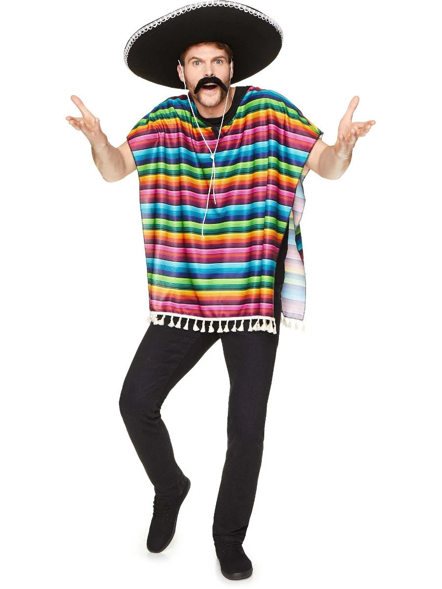 MULTICOLOR MEXICAN PONCH