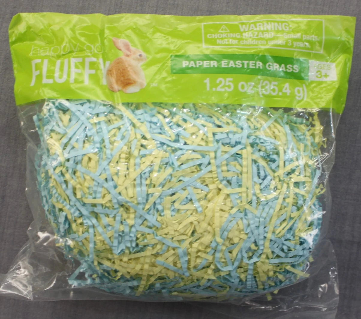 PAPER EASTER GRASS PNK/PRL YLW/BLU