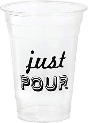 EAT & ENJOY PRINTED PL CUPS