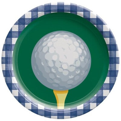 GOLF 10.5" PPR PLATE 20CT