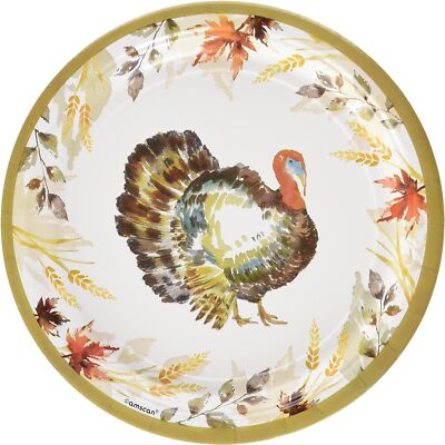 CLASSIS THANKSGIVING 9" PLATES 60CT
