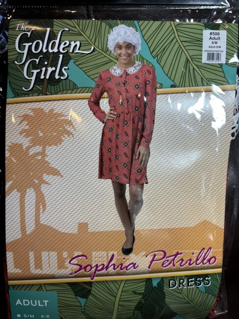 GOLDEN GIRLS SOPHIA COSTUME ADULT SMALL