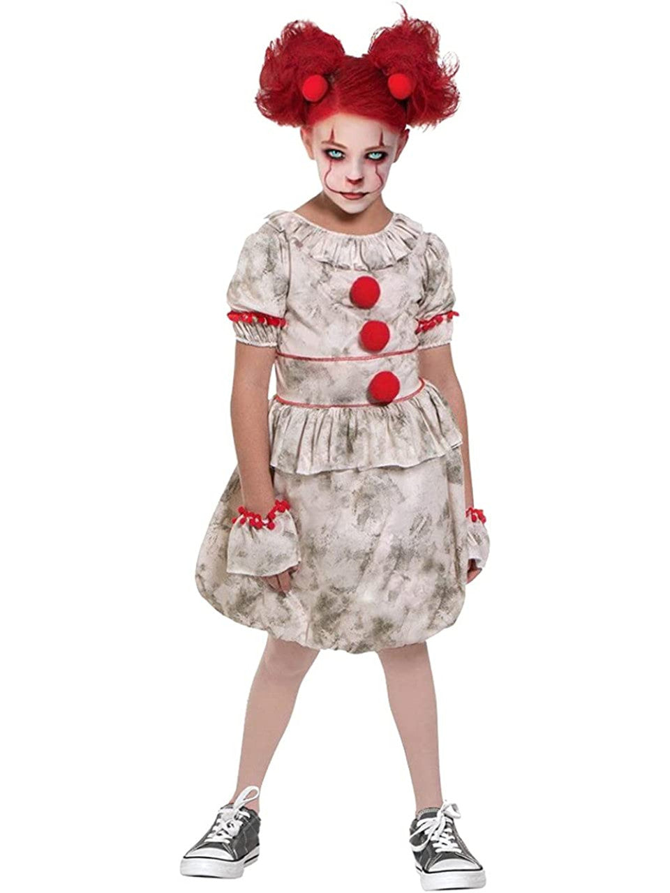 WICKED EVIL CLOWN GIRLS LARGE