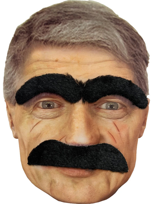 OLD MAN KIT BUSHY EYEBROW & MUSTACHE SET