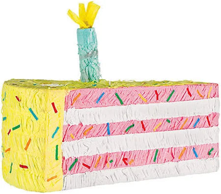 BIRTHDAY CAKE SLICE PINATA
