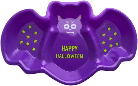 HAPPY HALLOWEEN BAT TRAY