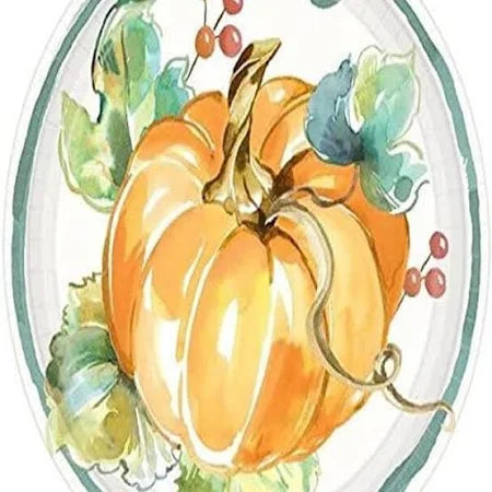 MUTED AUTUMN 7" ROUND PLATES