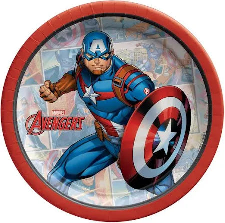 CAPTAIN AMERICA 7" PLATES