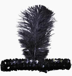 20'S FLAPPER SEQUIN HEADBAND