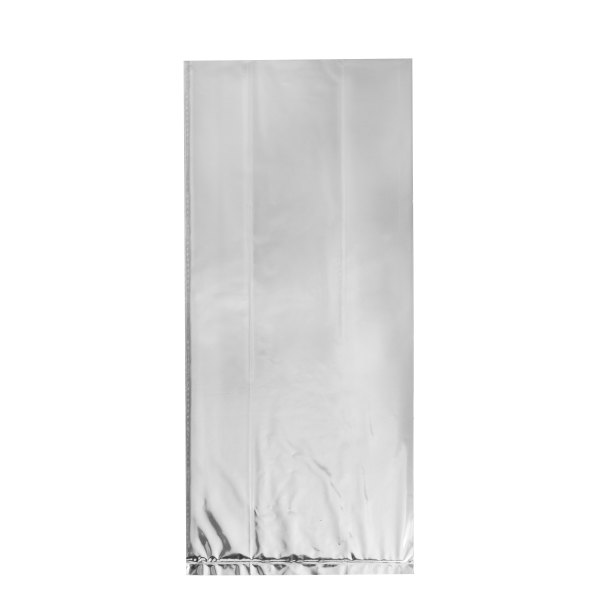 SILVER FOIL CELLO BAGS - 10 CT
