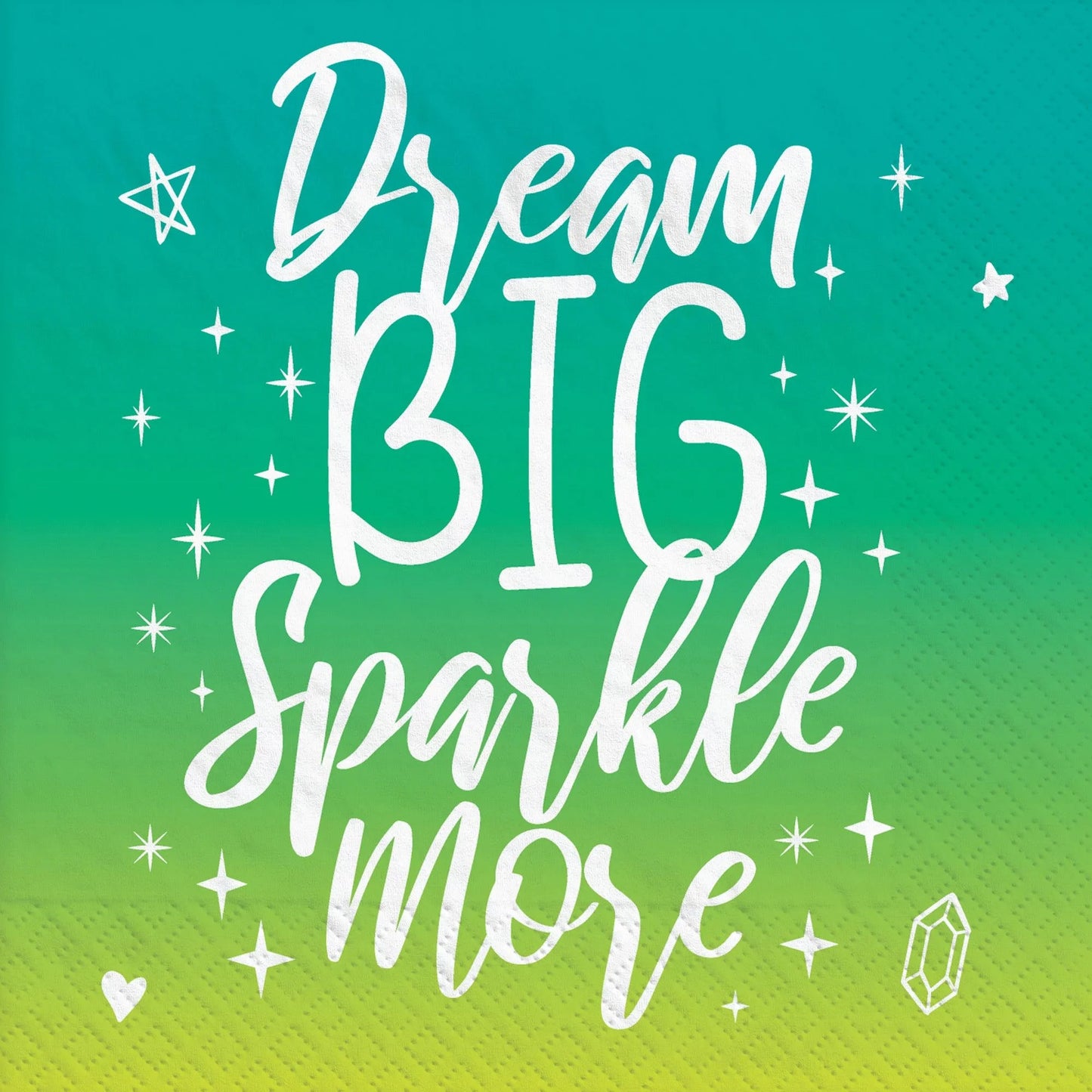 SPARKLE BEVERAGE NAPKINS