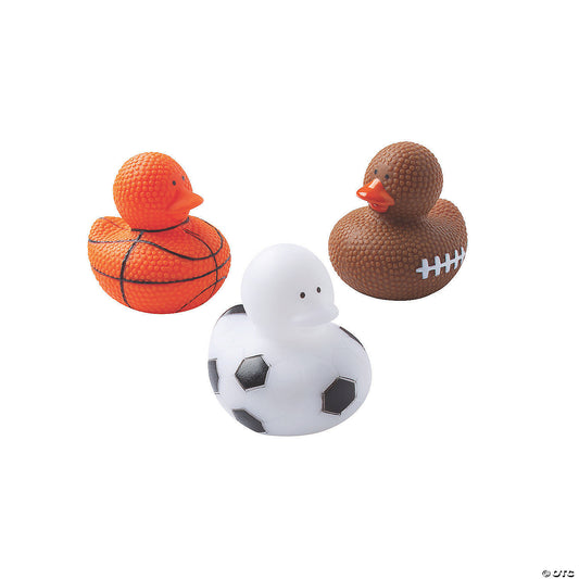 SPORTS BALL RUBBER DUCKS
