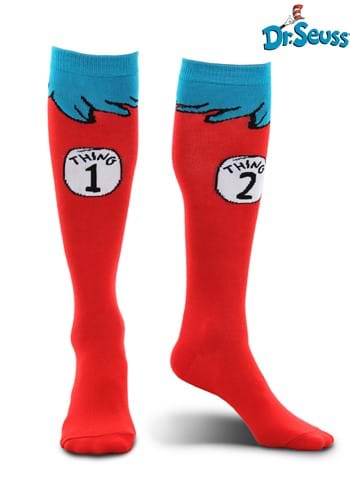 THING 1&2 COSTUME SOCKS CHILD