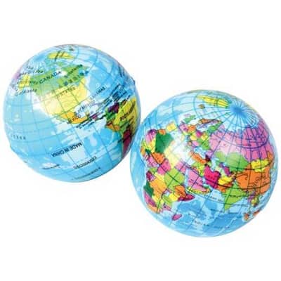 GLOBE STRESS BALL
