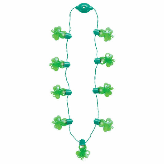 ST. PATRICK'S DAY LIGHT UP NECKLACE