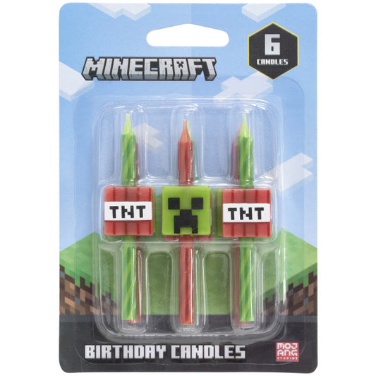 MINECRAFT ICON CHARACTER CANDLES