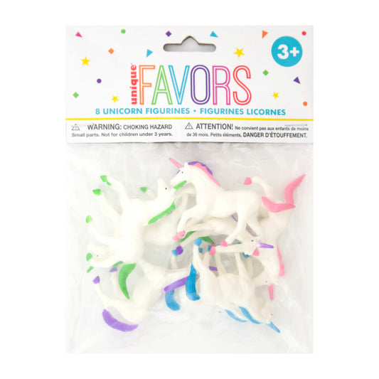 PLASTIC UNICORN FIGURINES