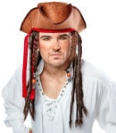 PIRATE HAT W/ DREADS